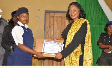 Mrs. Amosun at the National Conference of Women in Technical Education and Empowerment